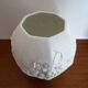 Kaiser Germany M Frey biscuit ball vase signed