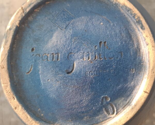 Vase terre cuite vernissée par jean Garillon