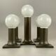 1960s 1970s tube wall lamps by Rolf Krüger for Staff