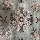 Tapis rond ancien