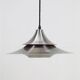 Mid-century Space Age pendant lamp / Danish modern design / 1960s / 1970s