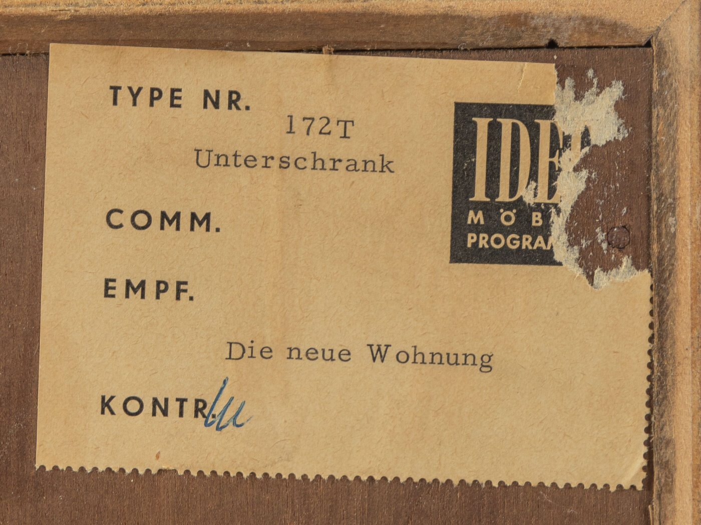 1950s Dresser, Oldenburger Möbelwerkstätten