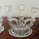 paire de bougeoir cristal de beyer