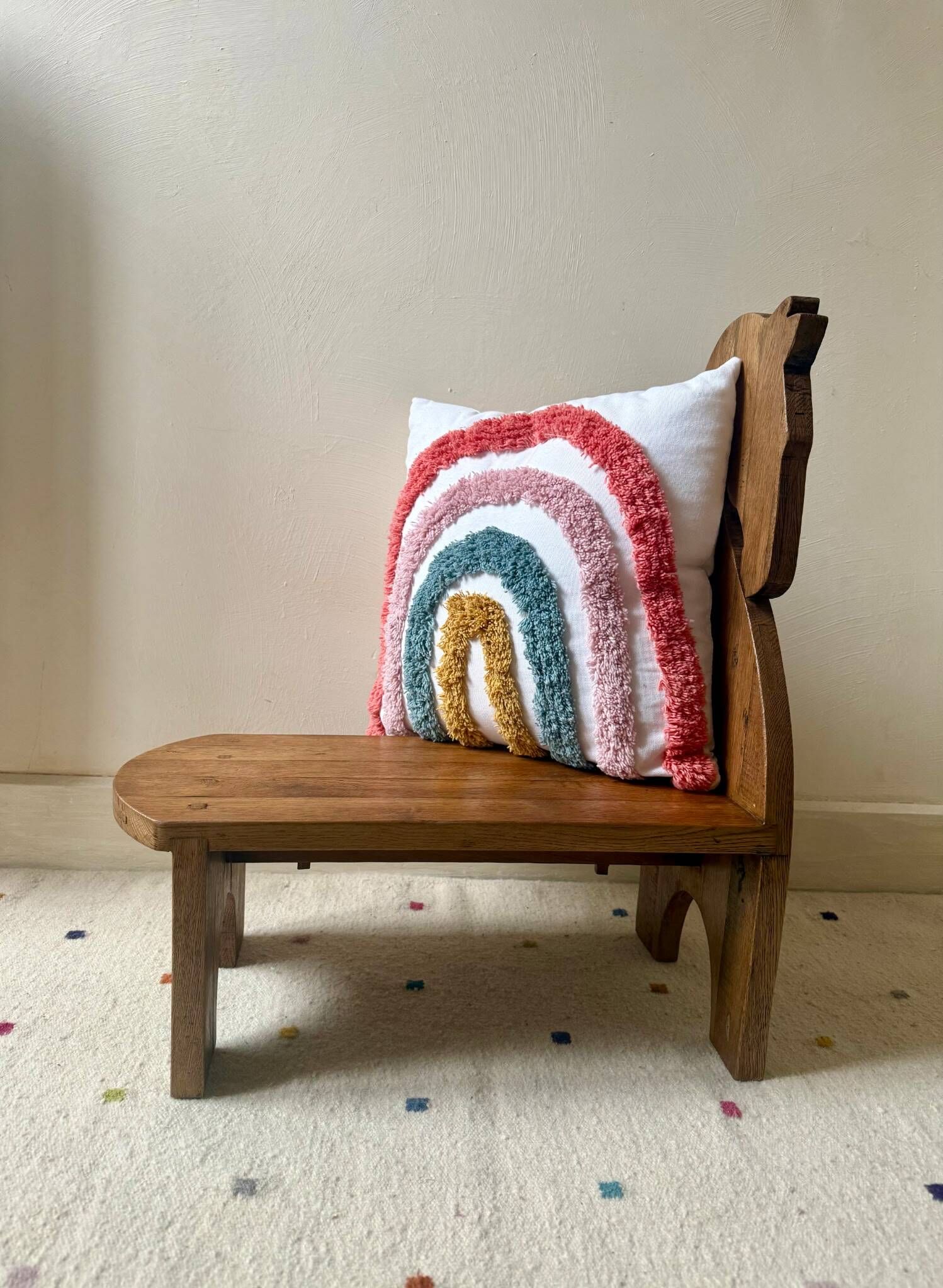 Wooden bench/ door/ small farmhouse plant bench