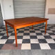 Large Danish teak table