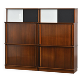 Pair of oscar furniture bookcases, circa 1955