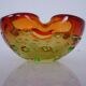 Sommerso Murano Glass Ashtray, Italy, 1960s