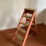 Vintage wooden stepladder