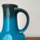 Mid-century German ceramic carafe vase by Ursula Beyrau for Gräflich Ortenburg Keramik, 1960s.