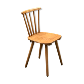 Series of 15 scandinavian bistro chairs