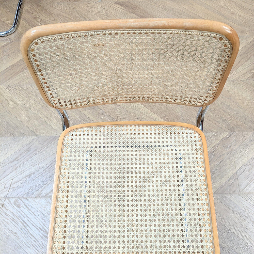 Lot de 4 chaises B32 par Marcel Breuer