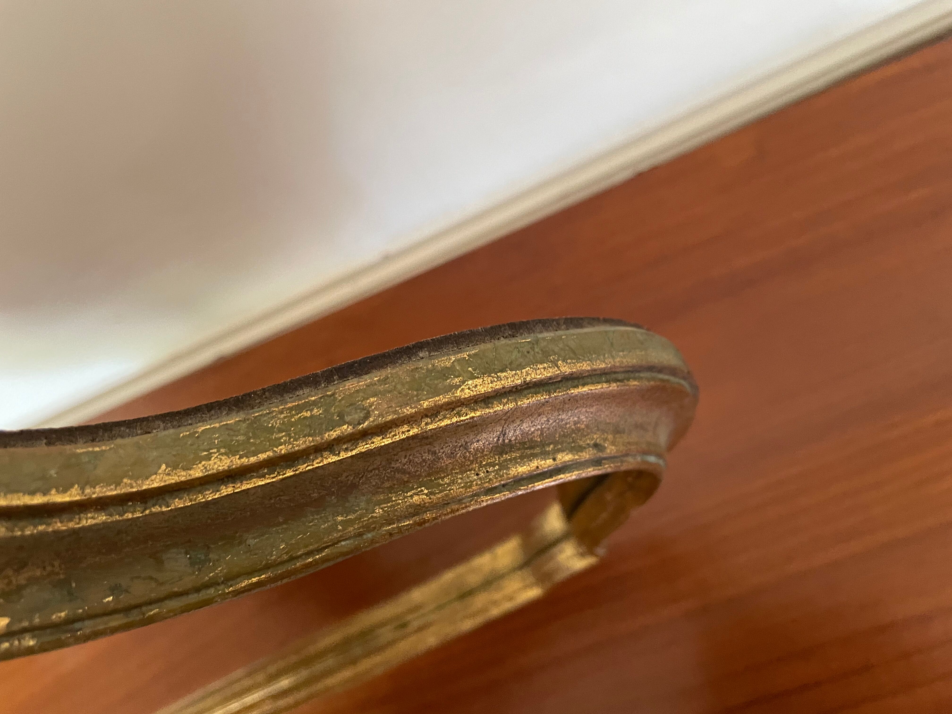 Vintage gold mirror 42 x 30