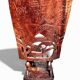 Pair of carved African armchairs