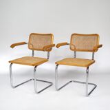 Pair of chairs B64 Marcel Breuer