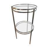Sofa end or harness in chromed metal Ø 36