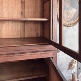 Glass-fronted bookcase