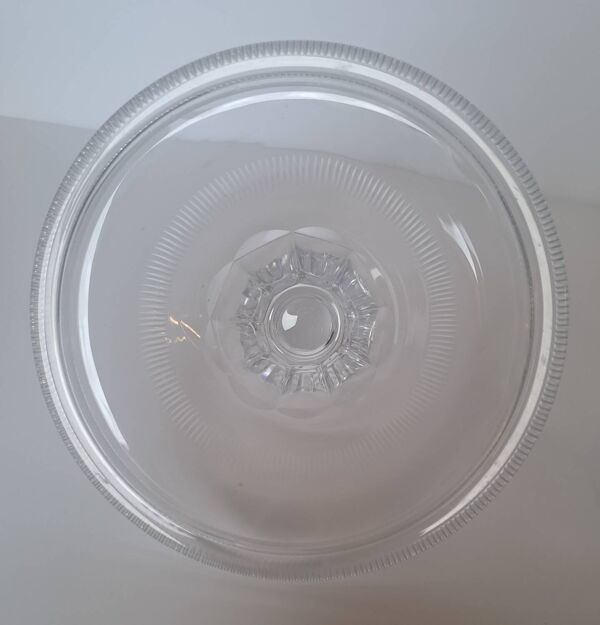 Drageoir en cristal Baccarat ou Saint Louis XIX ème