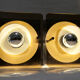 2 wall lamps metal and plexiglass of Jocelyne Trocmé for Oxar 1970