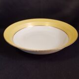 Plat creux en porcelaine de Limoges