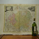 Carte géographique allemande Allemagne 18e siècle par Hesse J B Homann