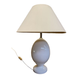 Cracked porcelain egg lamp 1980