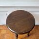 Tabouret en bois tourné à 4 pieds