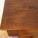 Antique solid walnut chest of drawers