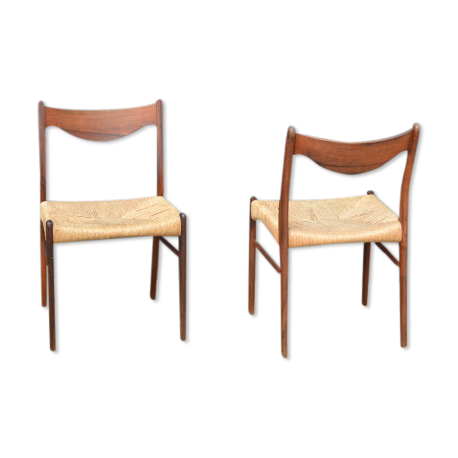 Pair of chairs by Arne Wahl Iversen