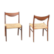 Paire de chaises par Arne Wahl Iversen