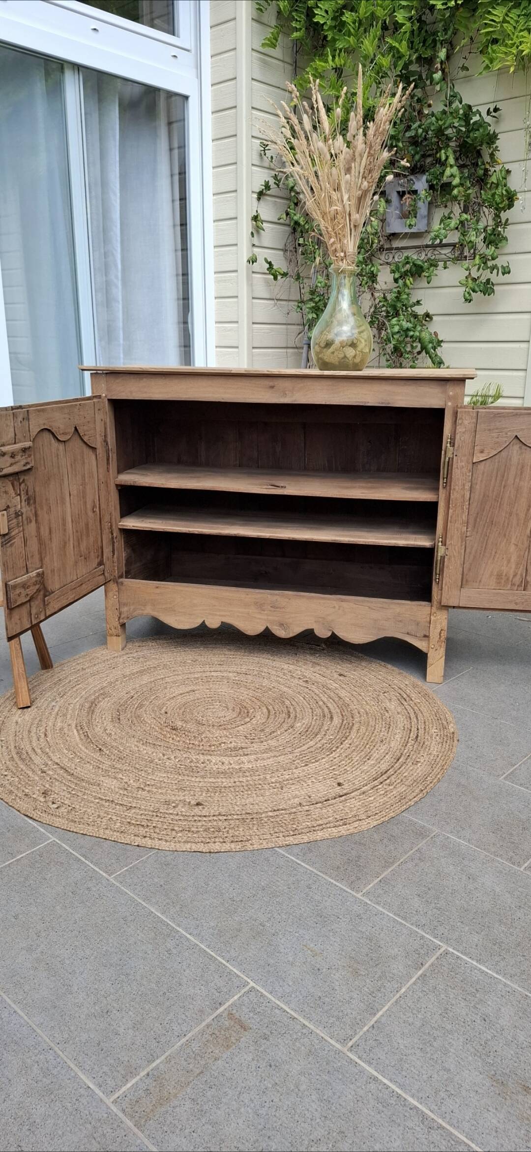 Renovated oak sideboard