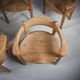 Chaises de salle à manger par Rainer Daumiller x 6, années 1970