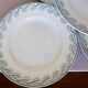 5 ironstone dinner plates from St Amand, Réjane pattern 210726