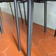 4 leather Twiggy chairs by Gebrüder Thonet