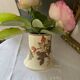 Small polychrome earthenware vase KG Lunéville old