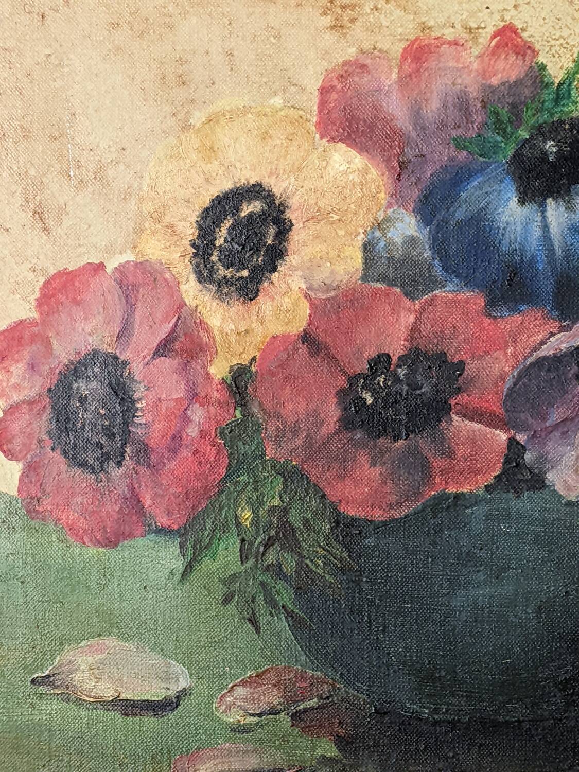 Acrylic on canvas old still life