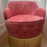 Fauteuil en velours