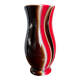 Vase Verceram rouge-brun modèle 6390-28, Français poterie d’art moderne du milieu du siècle des années 1960