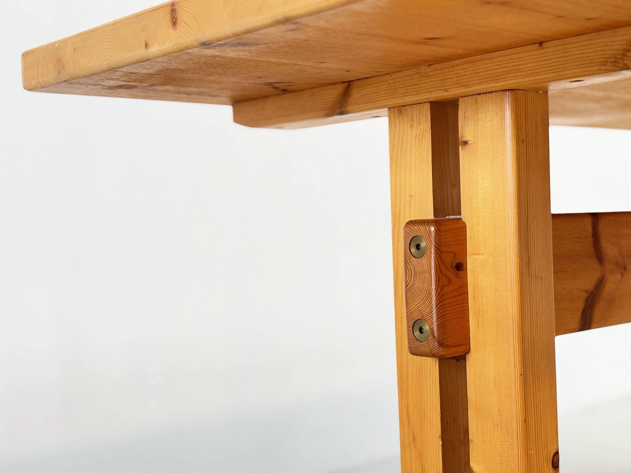 Les Arcs Dining table or desk by Charlotte Perriand