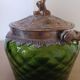 Antique biscuit tin.