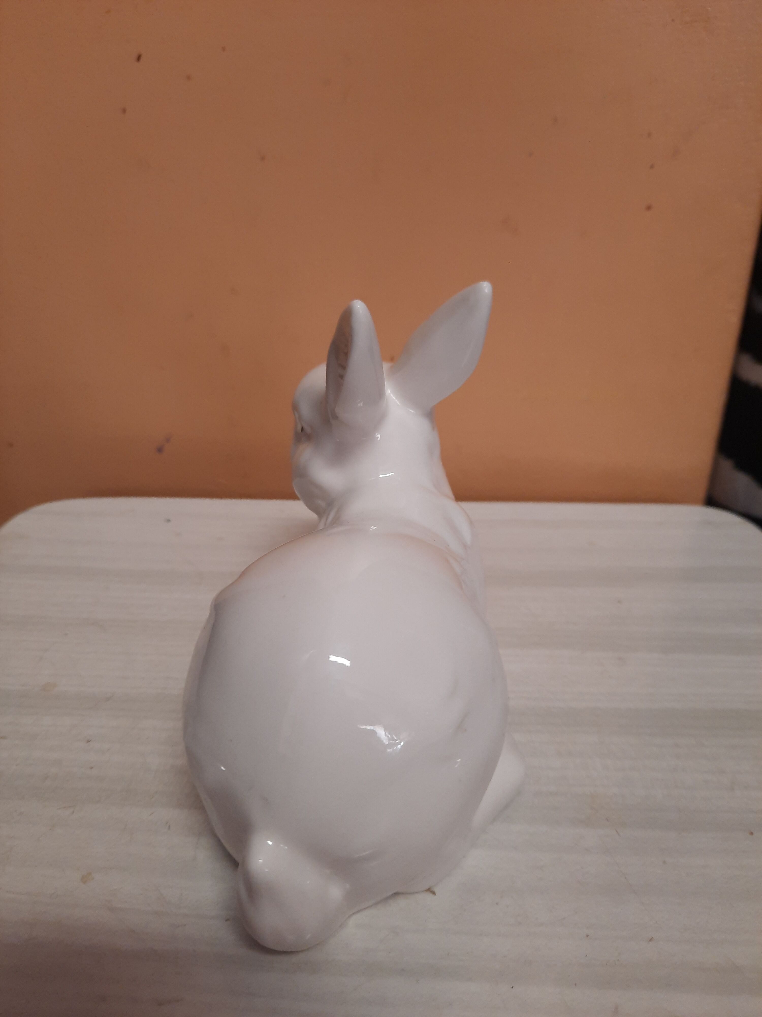 White porcelain rabbit