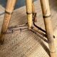 Vintage bamboo side table – Riviera spirit