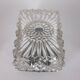 Vintage Worked Glass Wall Lamps, 1970s, Set of 3