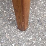 Vintage solid oak stool