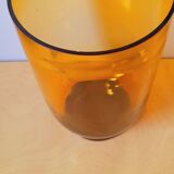 Large amber vase 1970