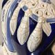 Pair of elephant ceramic side tables
