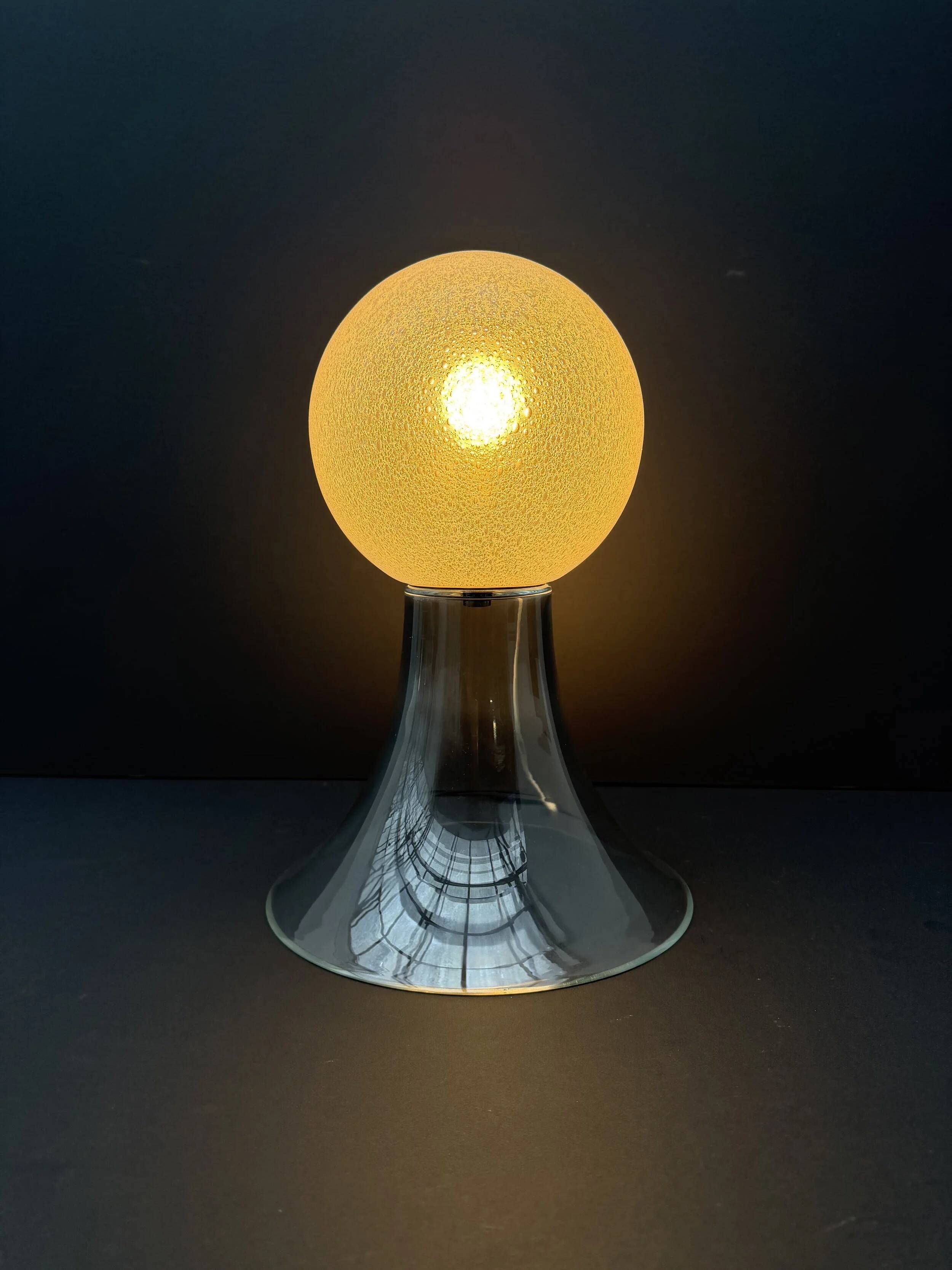 Murano glass lamp, Italy 1970