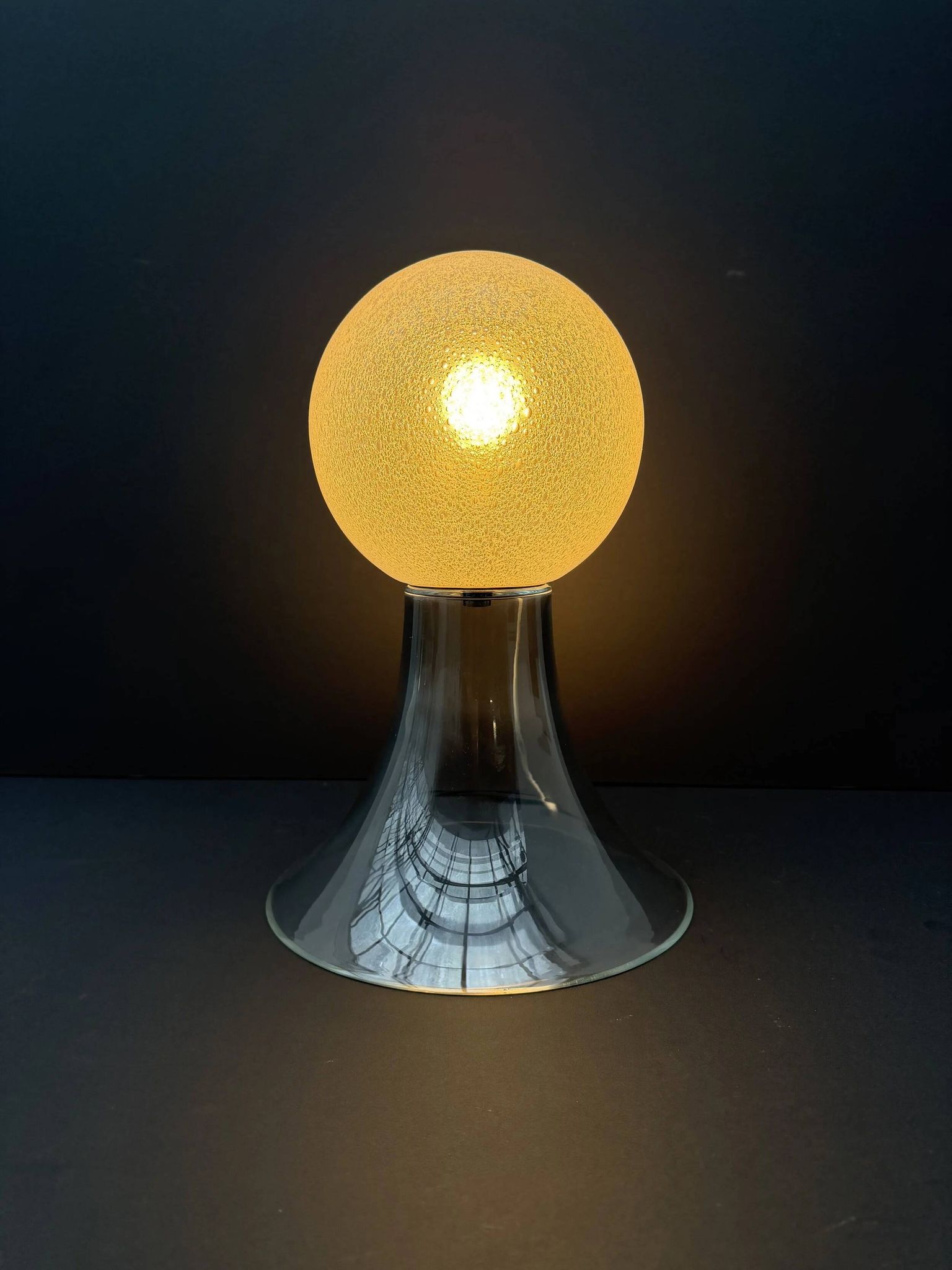Lampe en verre de Murano, Italie 1970