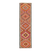 Tapis kilim vintage Herki tissé à la main en Turquie