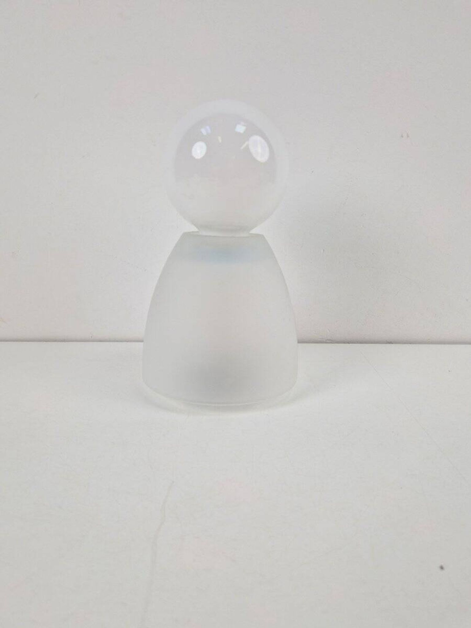 Vintage Glass Ceilling Lamp from by Targetti Sarkey, 1970s