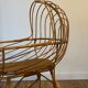 Cradle in rattan